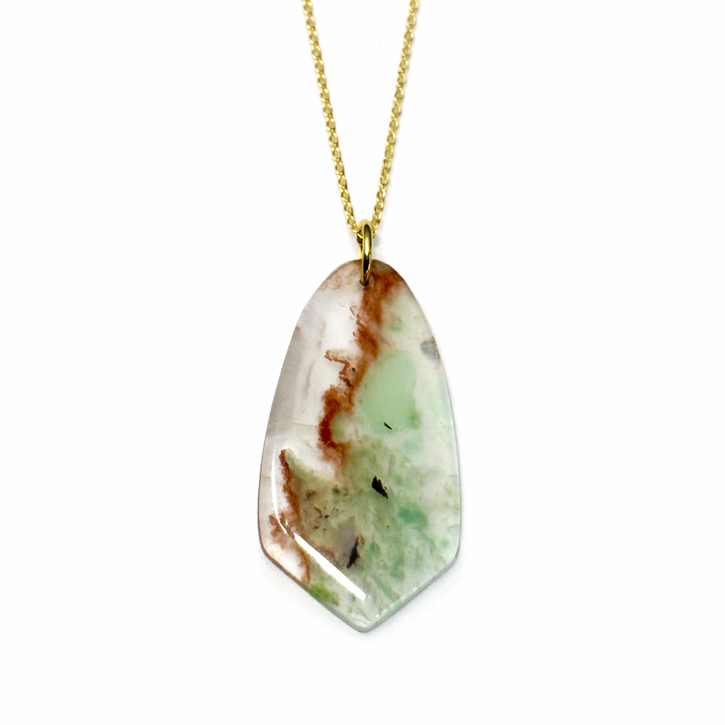 Aquaprase Shield Pendant