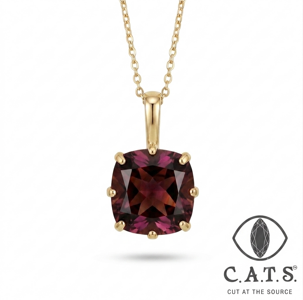 Pink Tourmaline Pendant