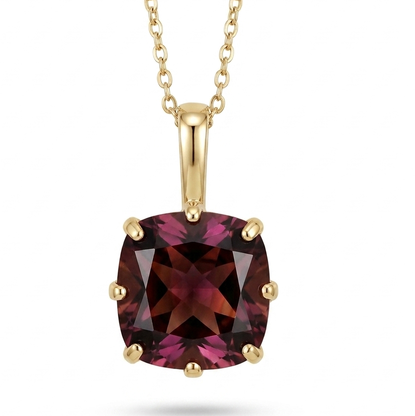Pink Tourmaline Pendant