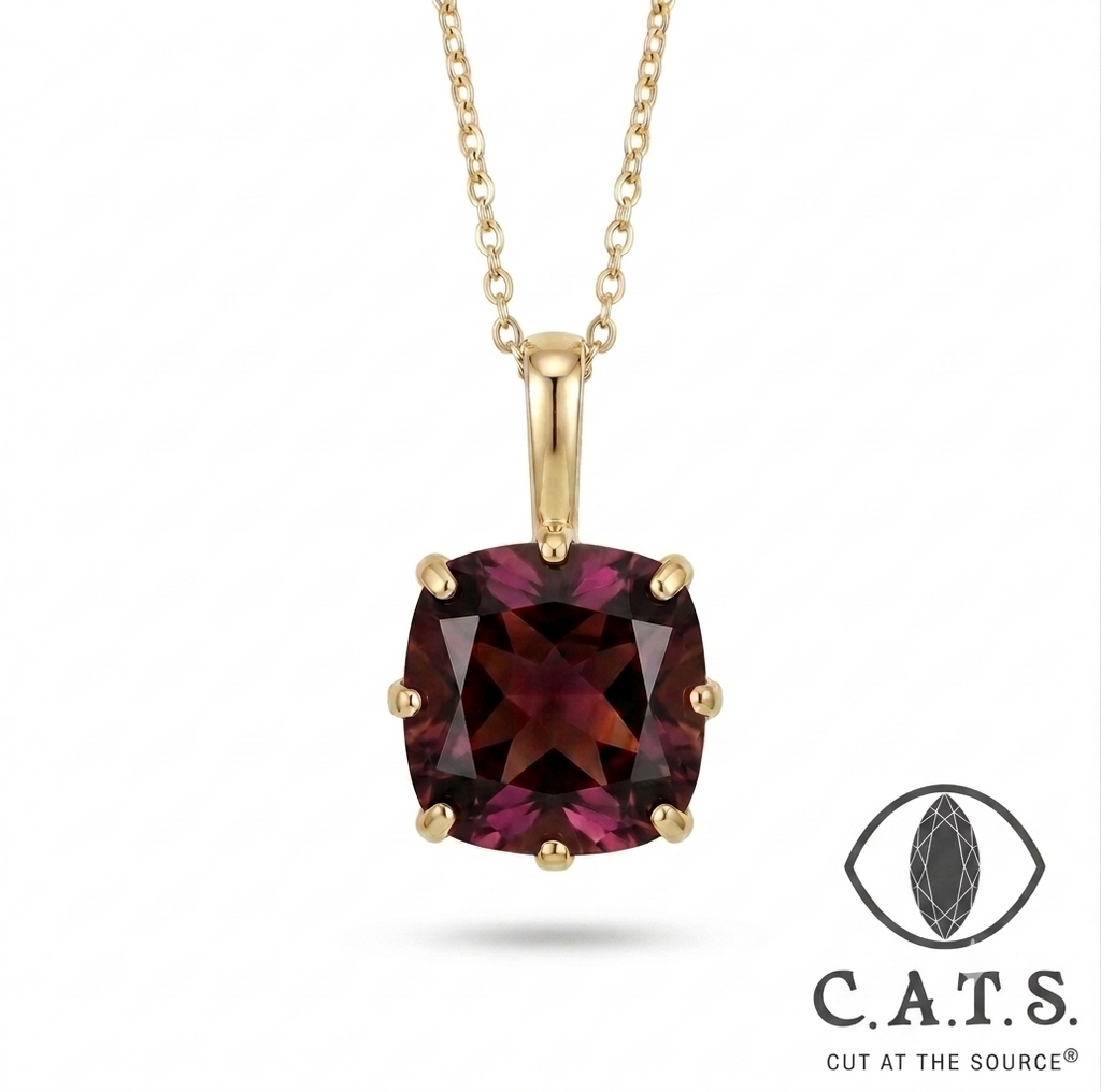 Pink Tourmaline Pendant