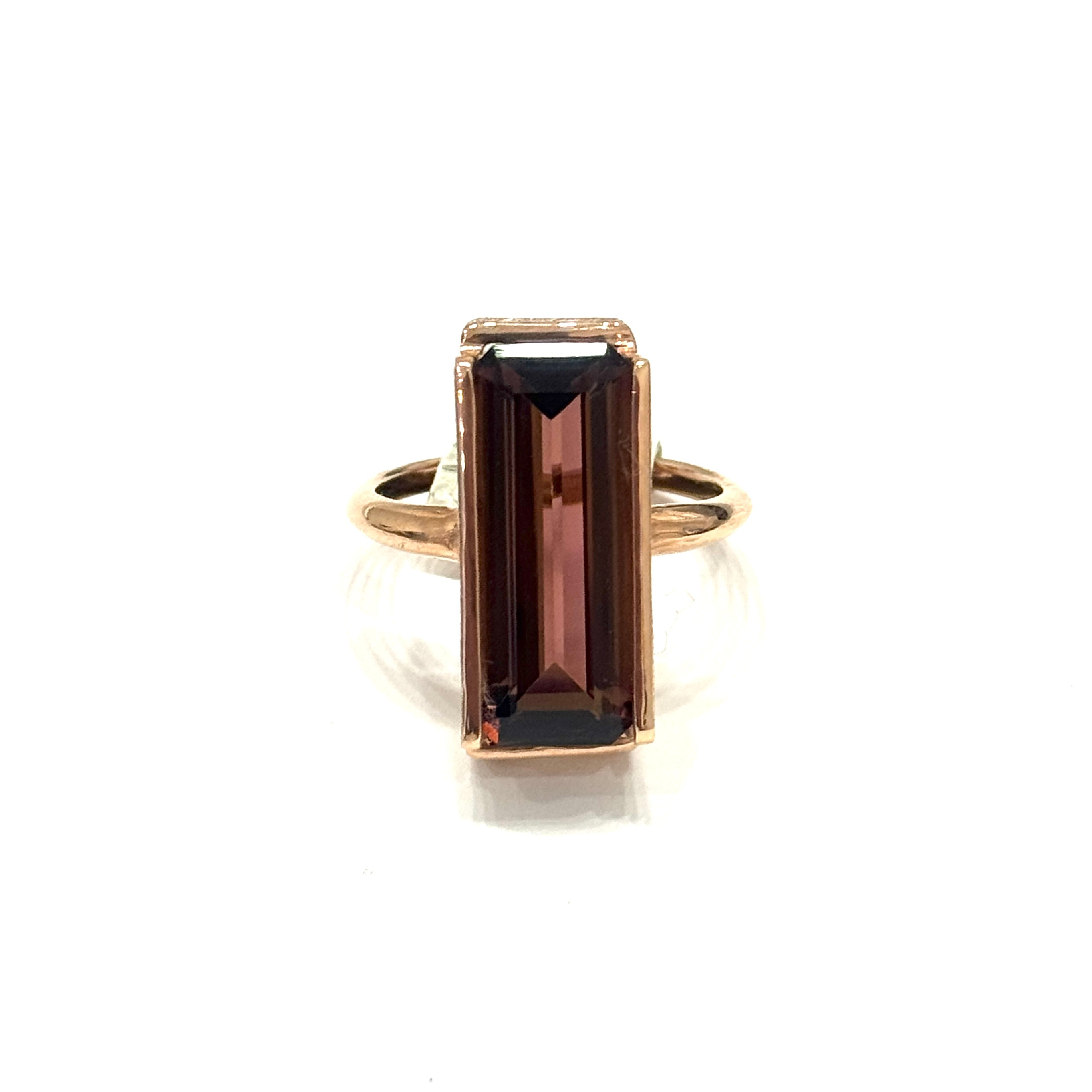 Pink Tourmaline Ring