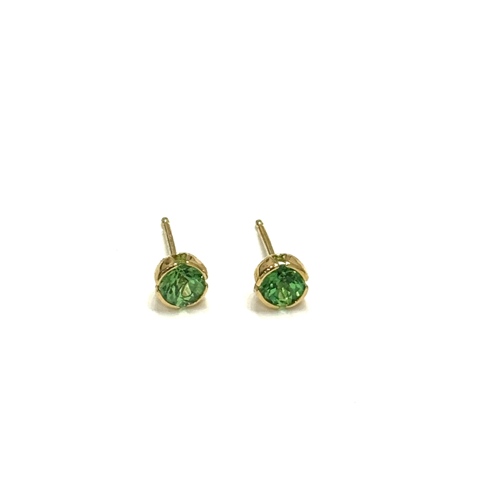 Tsavorite Garnet Earrings