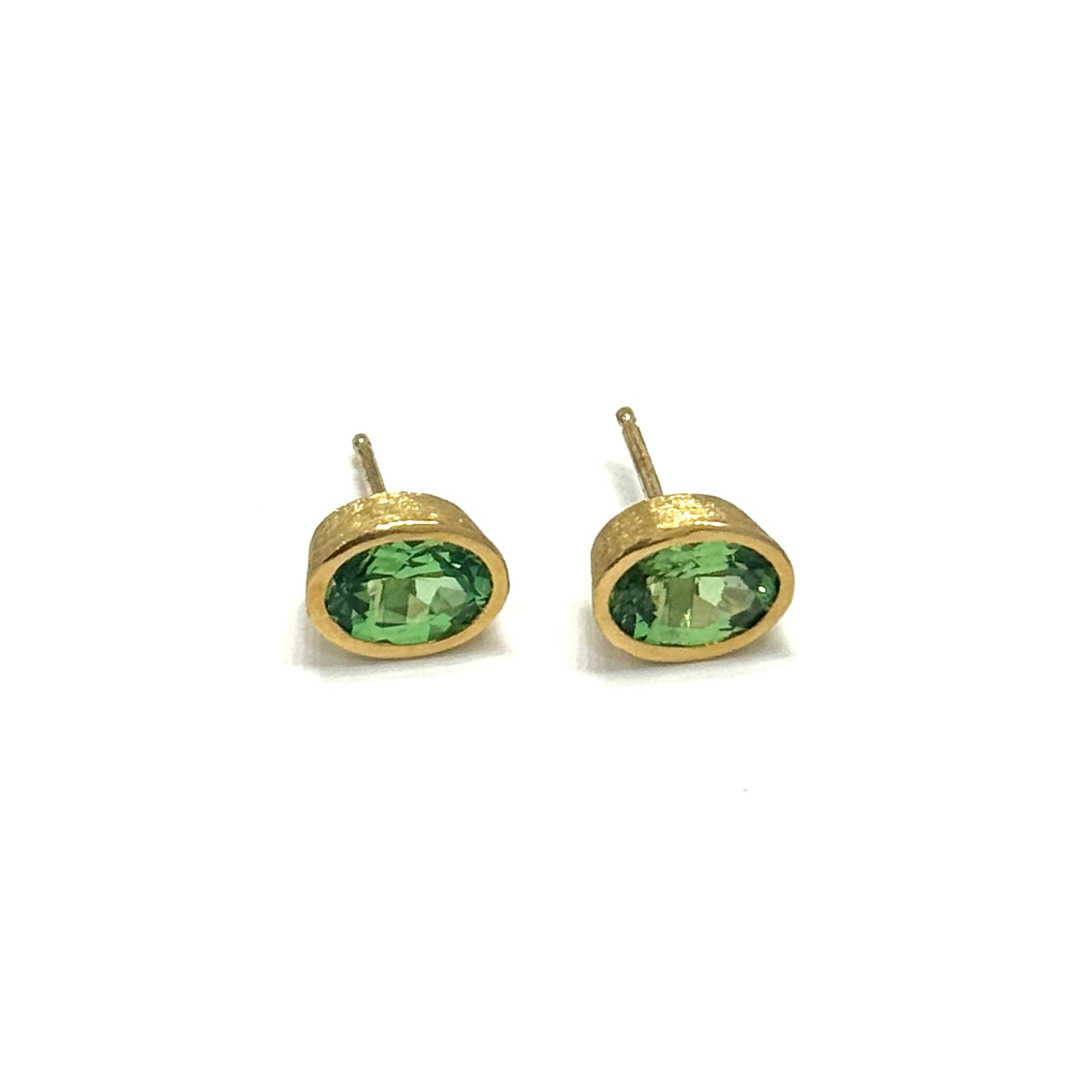 Tsavorite Garnet Earrings