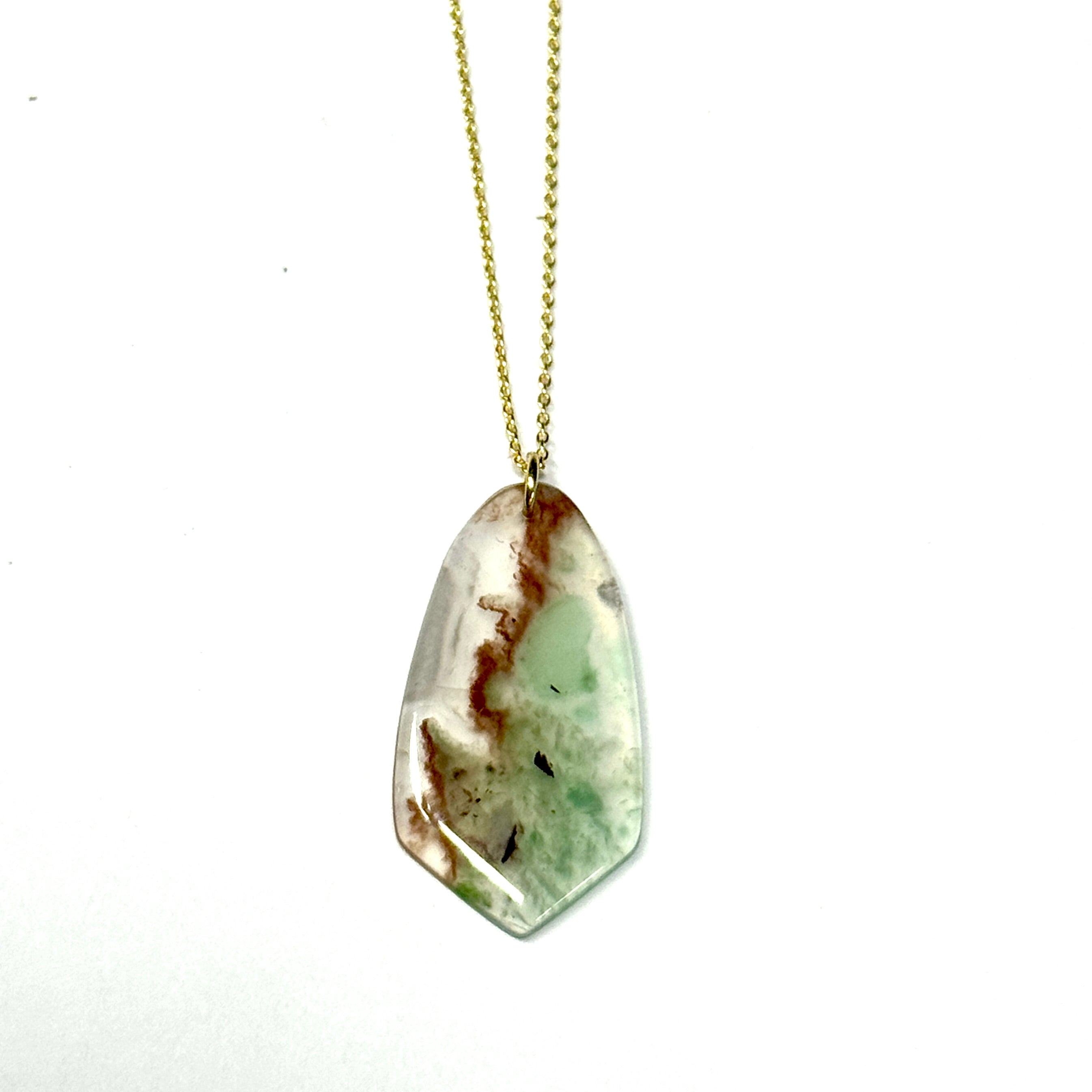 Aquaprase Shield Pendant