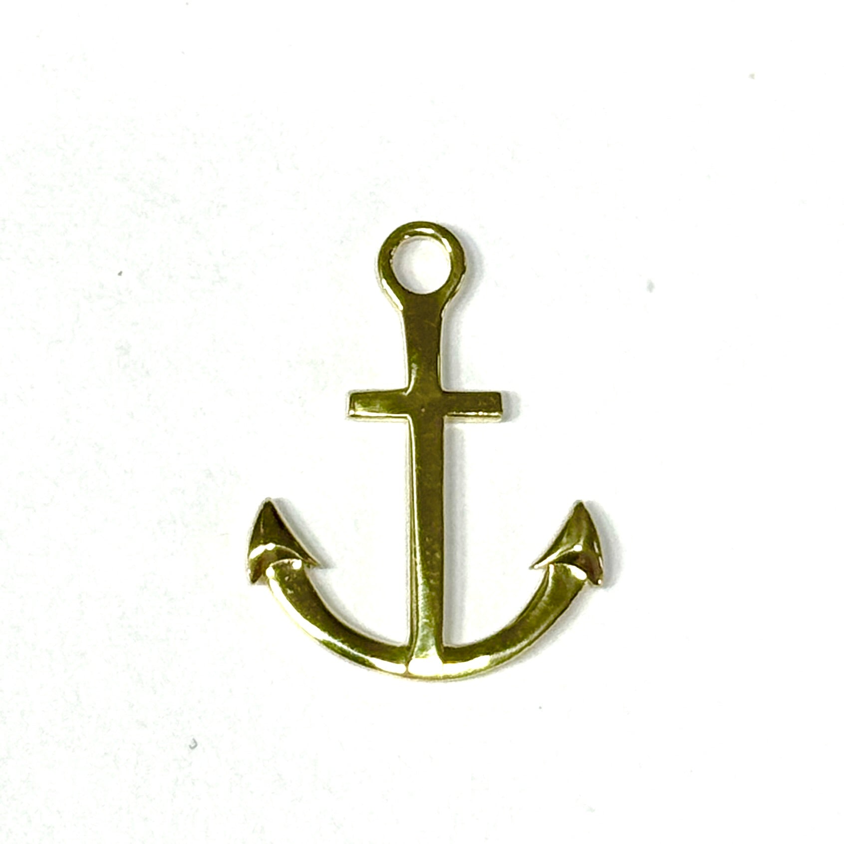 18KY Anchor Charm