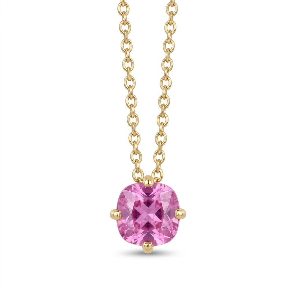 Pink Sapphire Pendant