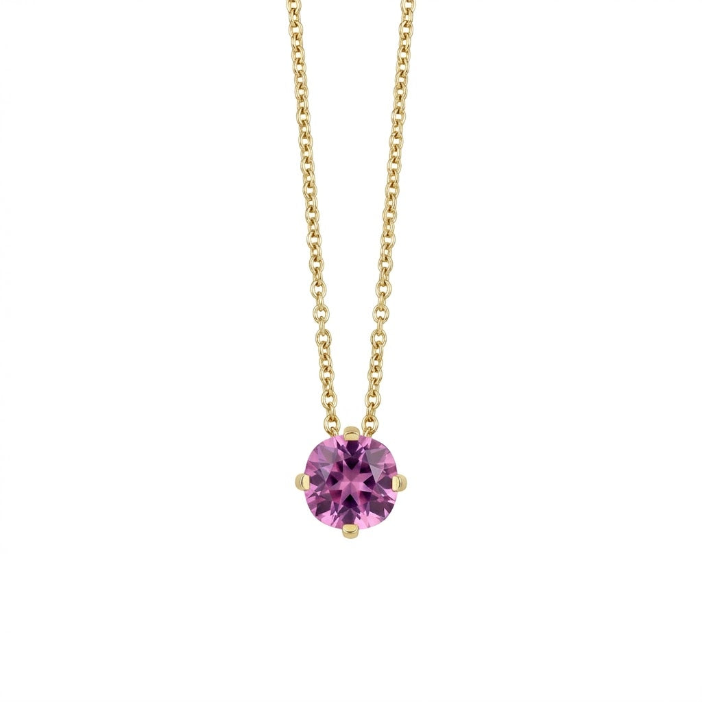Purple Sapphire Pendant