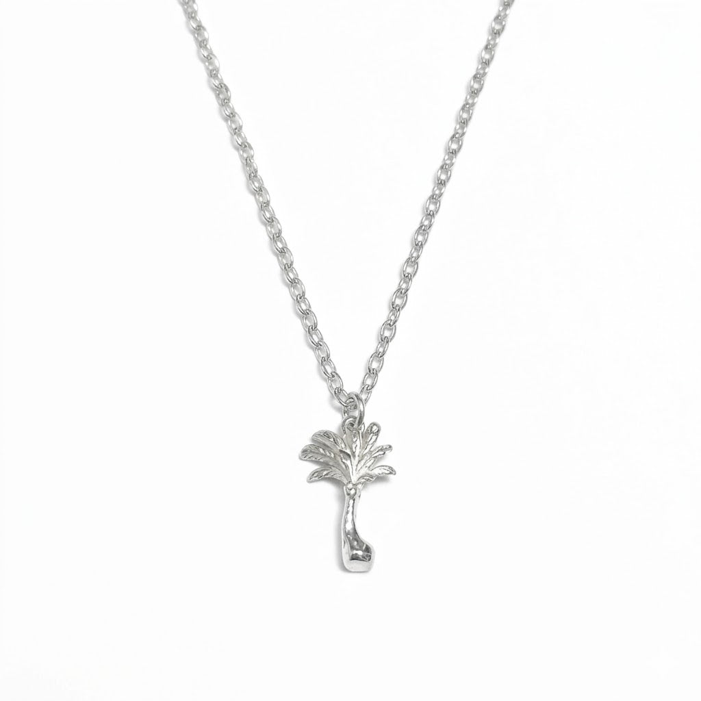 Sterling Silver Palm Tree Pendant